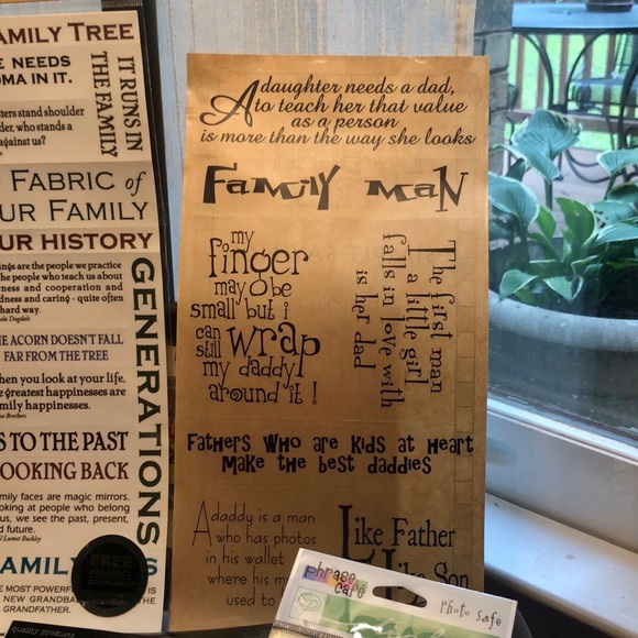 Family scrapbook stickers / embellishments - Picture 16 of 16